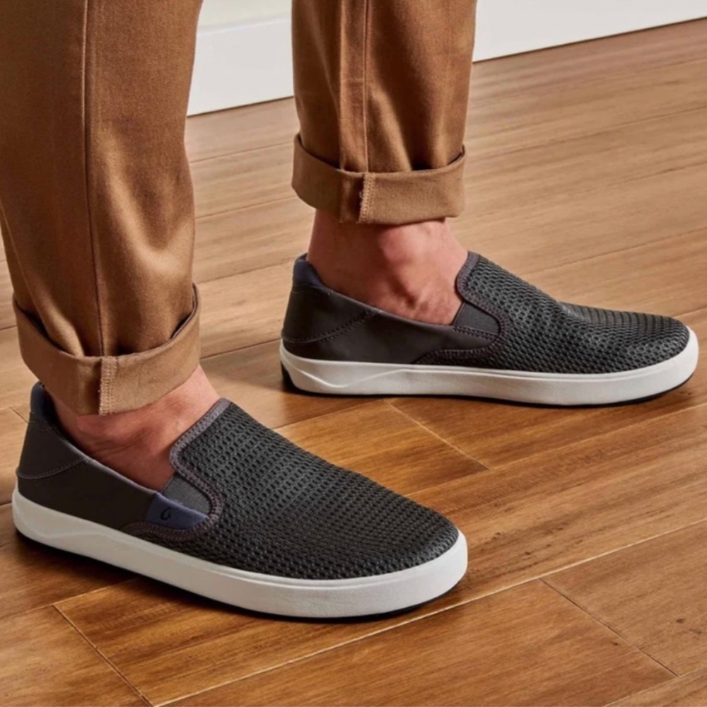 Olukai Men’s Lae’ahi Slip On Lightweight Comfort Sneakers